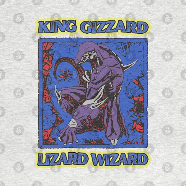 King Gizzard Retro Art // Fanmade by KokaLoca